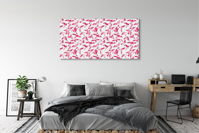 Leinwandbilder rosa Vögel