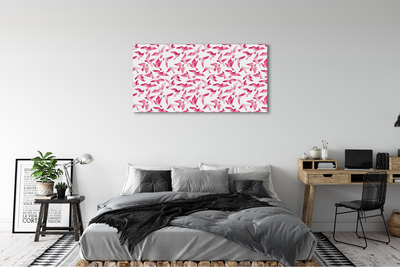 Leinwandbilder rosa Vögel