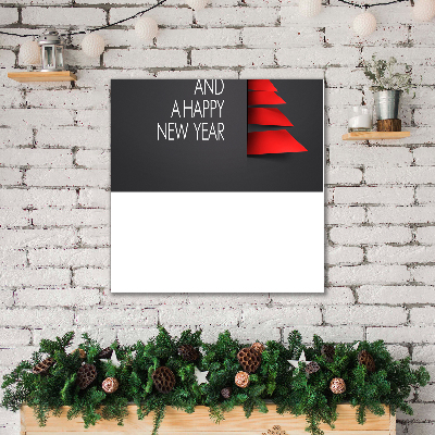 Canvas Kunstdruck Abstraktion Weihnachtsbaum-Dekoration