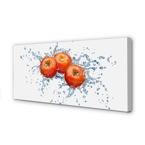 Leinwandbilder Tomaten Wasser