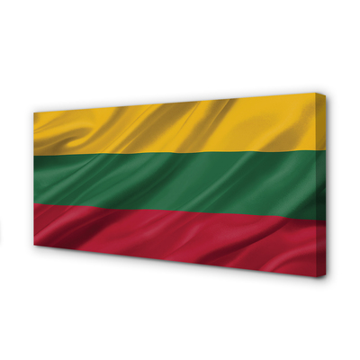 Leinwandbilder Flagge von Litauen