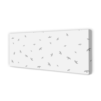 Leinwandbilder graue Vögel