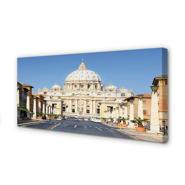 Leinwandbilder Rom Straßen Gebäude Kathedrale