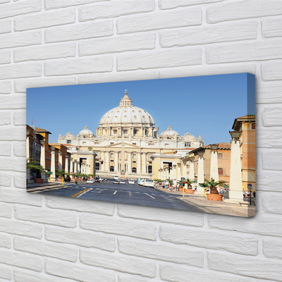 Leinwandbilder Rom Straßen Gebäude Kathedrale