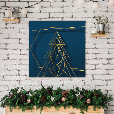 Leinwand-Bilder Weihnachten Weihnachtsbaum