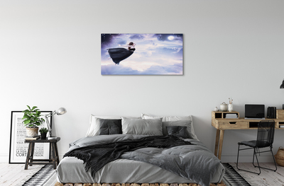 Leinwandbilder Erhöhung Fee Himmel Wolken