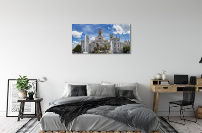 Leinwandbilder Fontaine Palace Madrid Spanien
