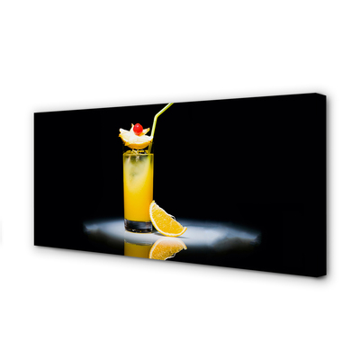 Leinwandbilder Orange Cocktail