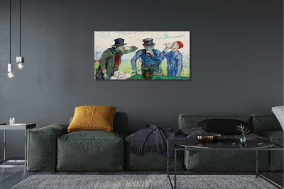 Leinwandbilder Männer Sitzung Kunst