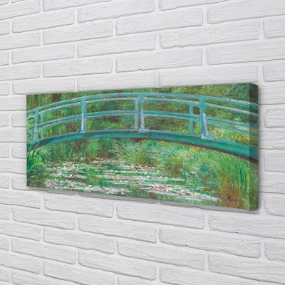 Leinwandbilder Brücke gemalt Kunst