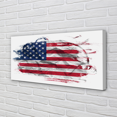 Leinwandbilder United States flag