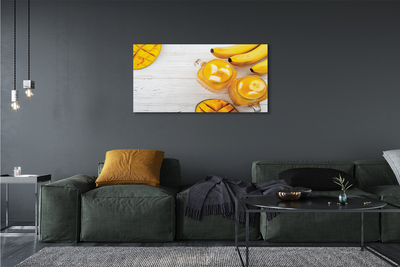 Leinwandbilder Smoothie Mango Banana