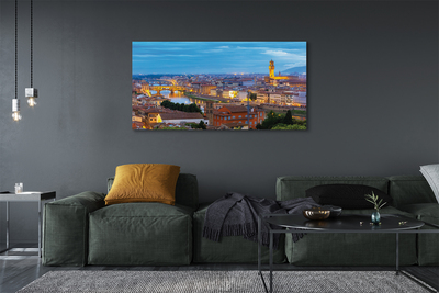 Leinwandbilder Italien Sunset Panorama