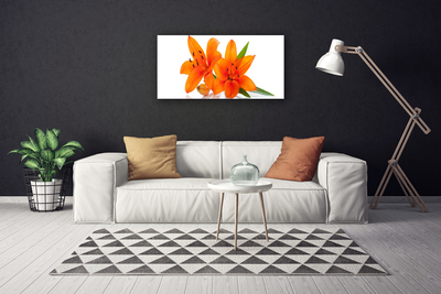 Canvas Kunstdruck Blumen Pflanzen