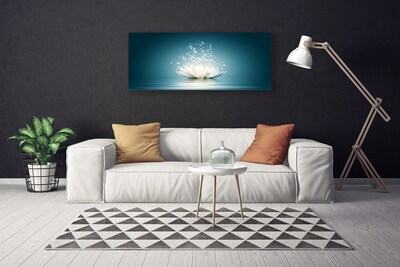 Canvas Kunstdruck Lotosblume Blüte Pflanzen