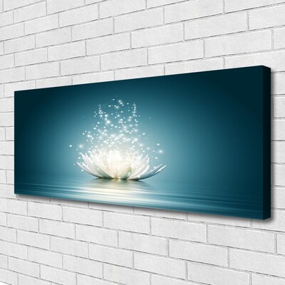 Canvas Kunstdruck Lotosblume Blüte Pflanzen