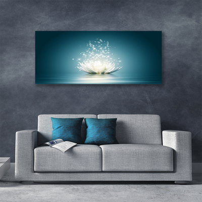 Canvas Kunstdruck Lotosblume Blüte Pflanzen