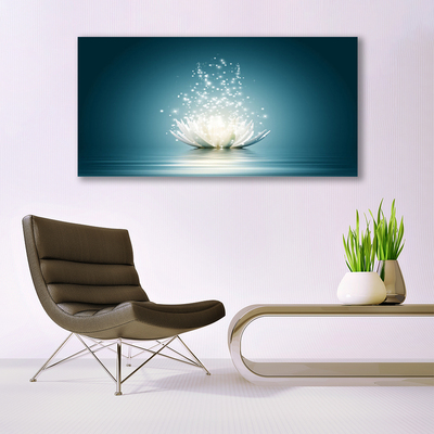 Canvas Kunstdruck Lotosblume Blüte Pflanzen
