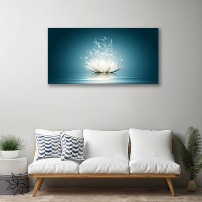 Canvas Kunstdruck Lotosblume Blüte Pflanzen