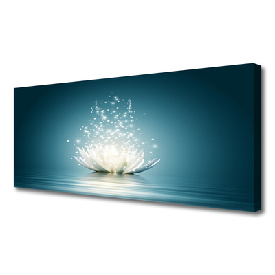 Canvas Kunstdruck Lotosblume Blüte Pflanzen
