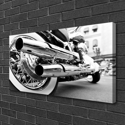 Canvas Kunstdruck Motorrad Kunst