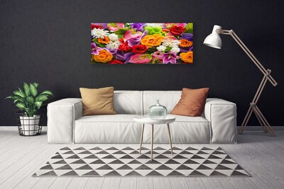 Canvas Kunstdruck Blumen Pflanzen