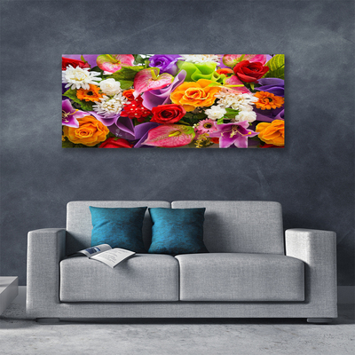 Canvas Kunstdruck Blumen Pflanzen