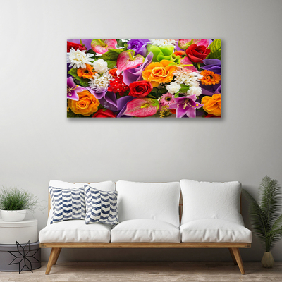 Canvas Kunstdruck Blumen Pflanzen