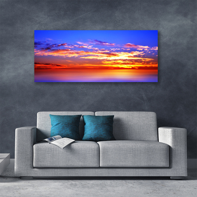 Canvas Kunstdruck Himmel Wolken Meer Landschaft