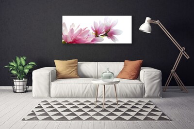 Canvas Kunstdruck Magnolienblüten Pflanzen