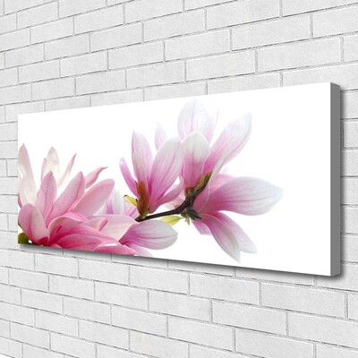 Canvas Kunstdruck Magnolienblüten Pflanzen