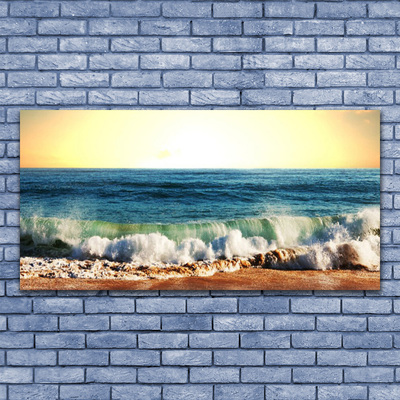 Canvas Kunstdruck Meer Strand Landschaft