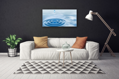 Canvas Kunstdruck Wasser Kunst