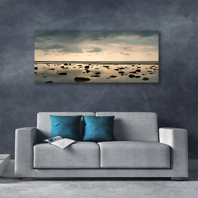 Canvas Kunstdruck Wasser Landschaft