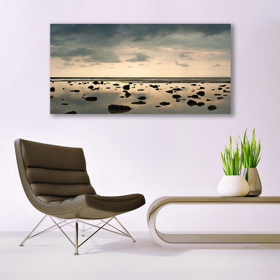 Canvas Kunstdruck Wasser Landschaft