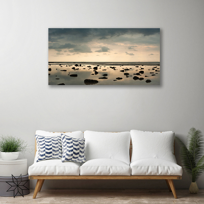 Canvas Kunstdruck Wasser Landschaft