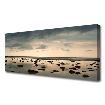 Canvas Kunstdruck Wasser Landschaft