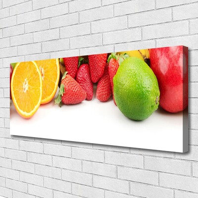 Canvas Kunstdruck Früchte Küche