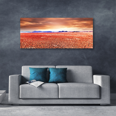 Canvas Kunstdruck Wüste Landschaft