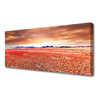 Canvas Kunstdruck Wüste Landschaft