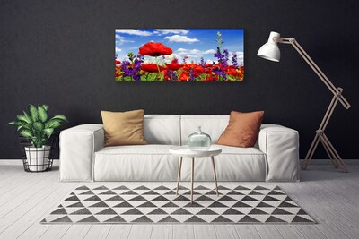 Canvas Kunstdruck Blumen Natur