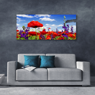 Canvas Kunstdruck Blumen Natur