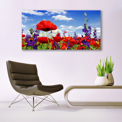 Canvas Kunstdruck Blumen Natur