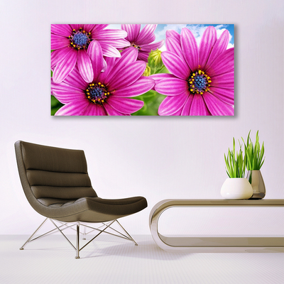 Canvas Kunstdruck Blumen Pflanzen