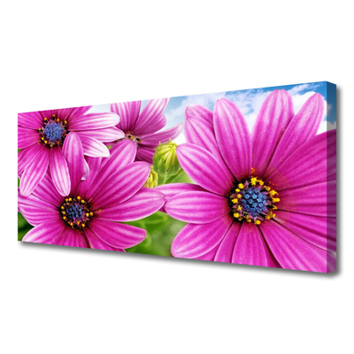 Canvas Kunstdruck Blumen Pflanzen