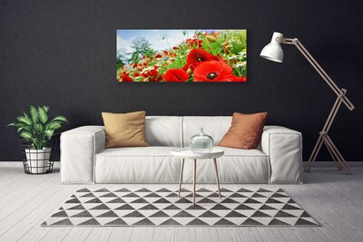 Canvas Kunstdruck Blumen Natur