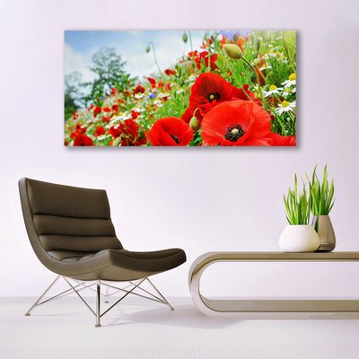 Canvas Kunstdruck Blumen Natur