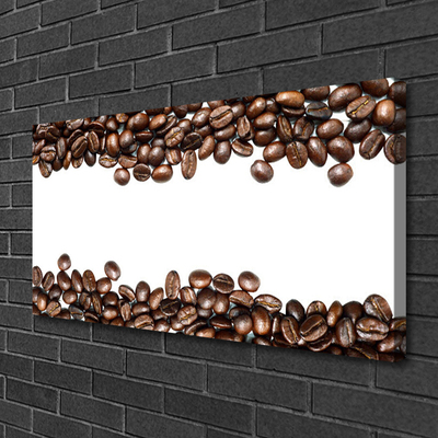 Canvas Kunstdruck Kaffeebohnen Küche