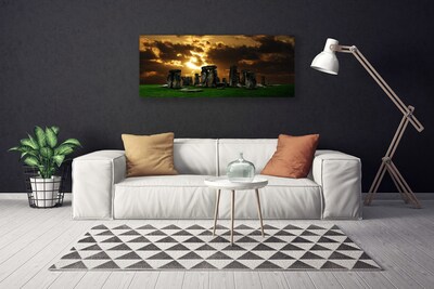 Canvas Kunstdruck Steine Landschaft