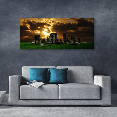 Canvas Kunstdruck Steine Landschaft